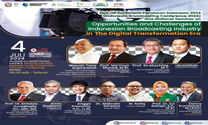 Kick Off Konferensi Penyiaran Indonesia 2024
