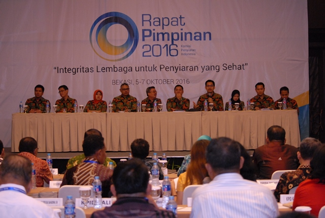 Rapim KPI 2016: Penguatan Kelembagaan KPI Dalam Mengawal Penyelenggaraan Penyiaran