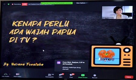 Papua Harus Hadir di Televisi Dengan Wajah Positif dan Penuh Harapan