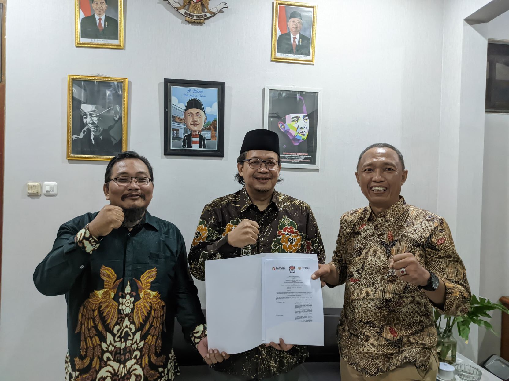 Gugus Tugas Pengawasan Pemilu Resmi Dibentuk, KPID Jatim Siap Sukseskan Pemilu 2024
