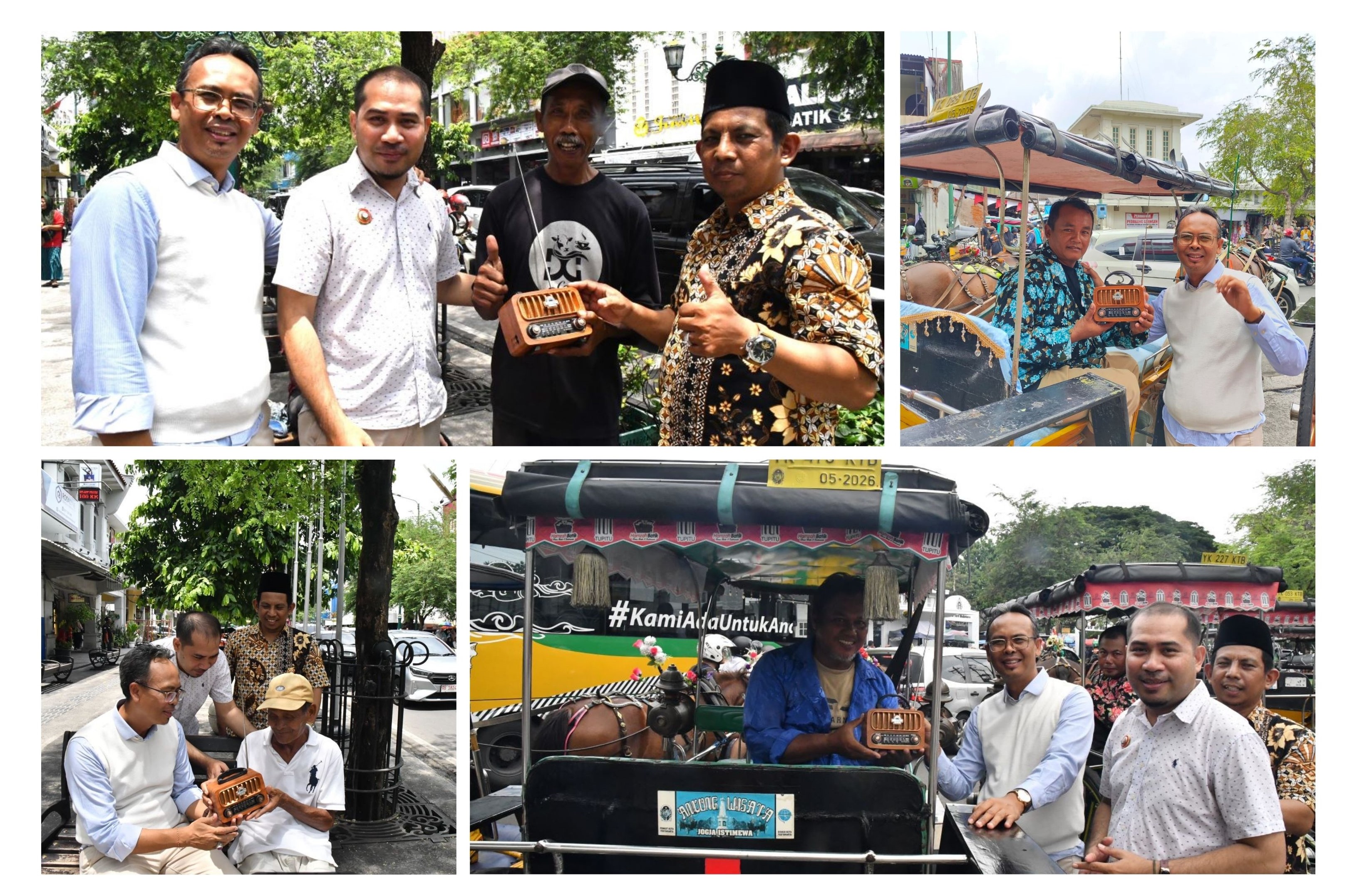Bagikan Radio ke Pekerja Sektor Informal, KPI Pastikan Informasi di Radio Lebih Terpercaya