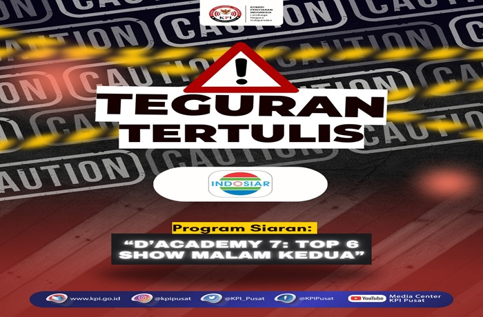 KPI Jatuhkan Sanksi pada D’ACADEMY 7